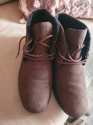 Botines marrones mujer talla 41
