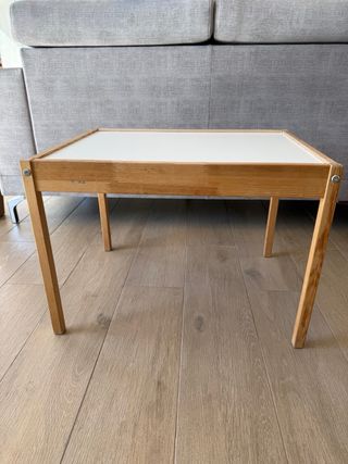 Mesa infantil madera Ikea