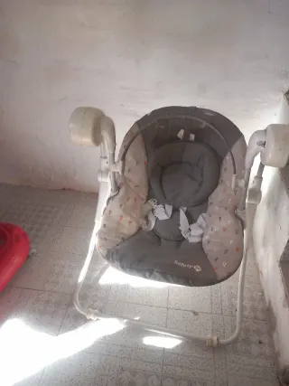 Hamaca Safety 1st gris y multicolor