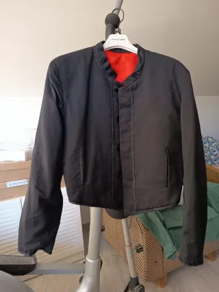 Chaquetilla Sevillana Negra y Roja