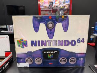 Nintendo 64 Lila Consola
