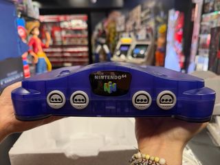 Nintendo 64 Lila Consola