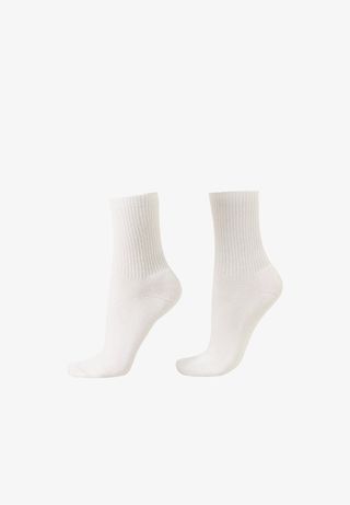 Calcetines blancos unisex talla única