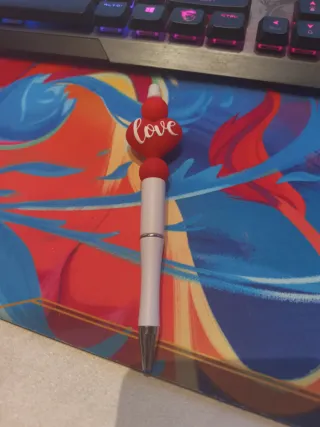 Penna con cuore love