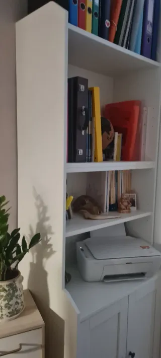 Estantería blanca Hauga