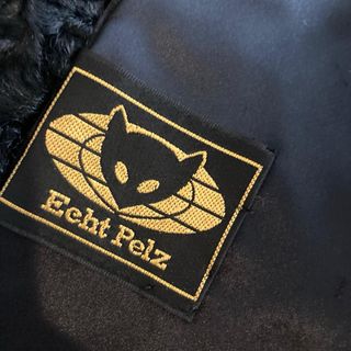 Abrigo Piel de Astracán Negro