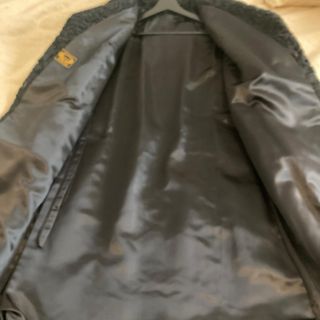 Abrigo Piel de Astracán Negro