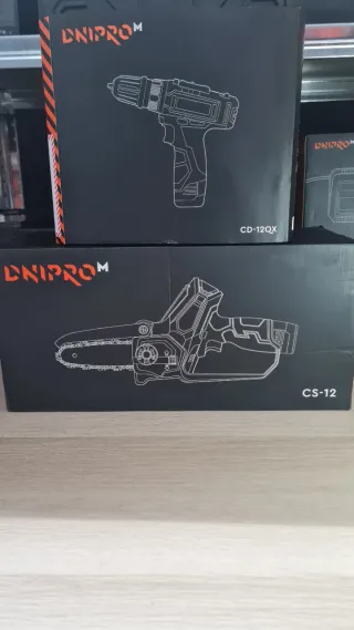 Pack Taladro Inalámbrico DNIPRO + motociera inalab