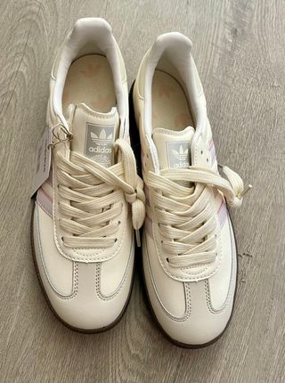 Adidas Samba OG Blanco/Rosa Talla 39