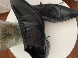 Zapatos Farrutx Piel Negros Clásicos