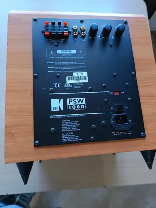 Subwoofer KEF PSW 1000 Home Cinema