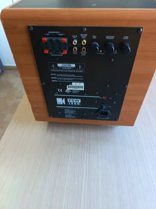 Subwoofer KEF PSW 1000 Home Cinema