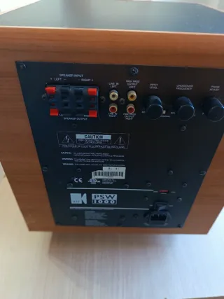 Subwoofer KEF PSW 1000 Home Cinema