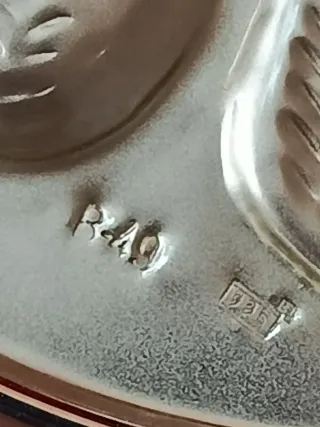 Medalla Cuna Plata Ángeles