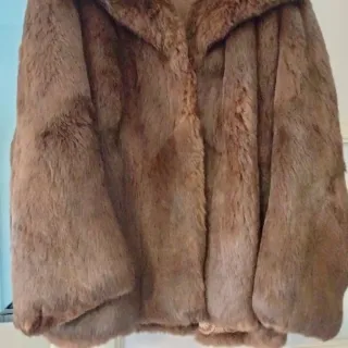 Cappotto in pelliccia  marrone