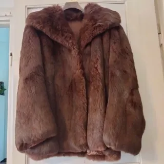 Cappotto in pelliccia  marrone