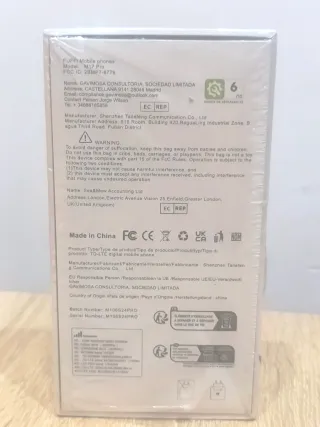 Teléfono Fuffi M17 Pro