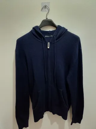 Felpa Smiling London Blu Navy