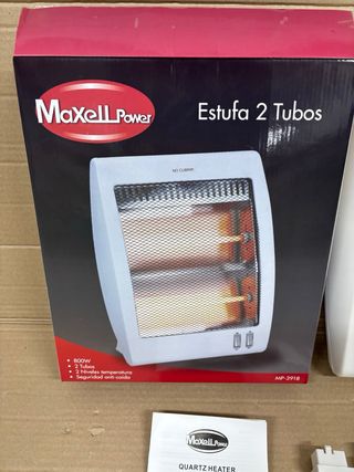 Stufa elettrica al quarzo Max Star 800W