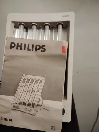 Philips UVA Original perfecto con manual de instru