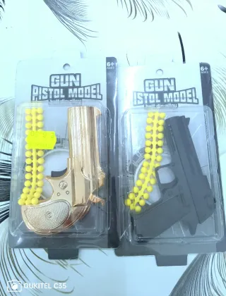 Pistola de Juguete Modelo con Bolas