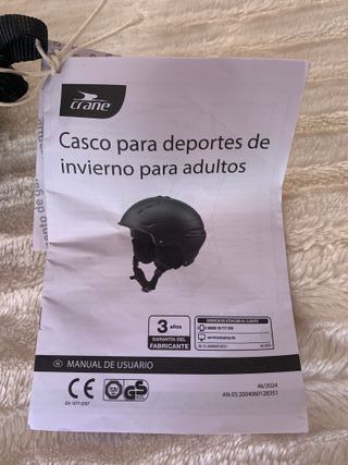 Casco Esquí Adulto Negro