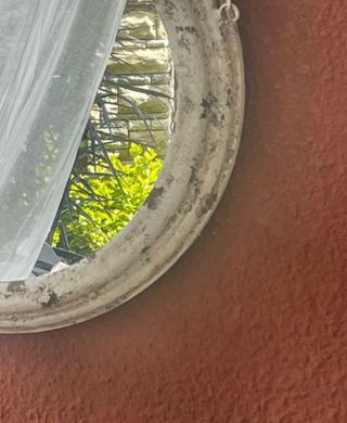 ESPEJO REDONDO estilo envejecido