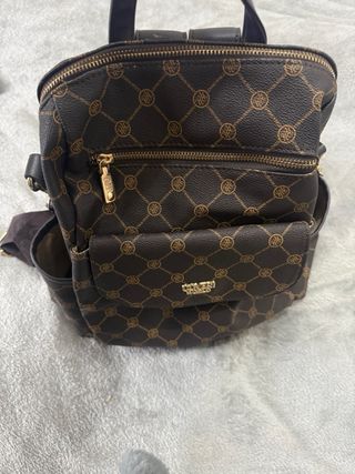 Zaino Coveri World donna marrone oro