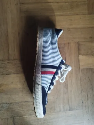 Playeros Ganso Azul y Blanco