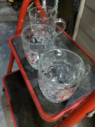 N.3 Boccali birra in vetro