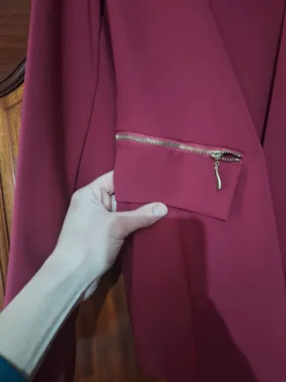 Blazer Bordeaux Mulher