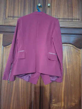 Blazer Bordeaux Mulher