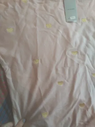 Conjunto de malha rosa novo