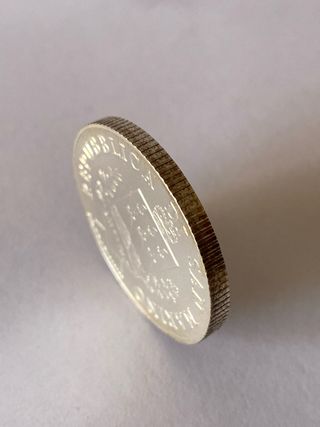 Moneda plata5€ San Marino 2004 Bartolomeo Borghesi