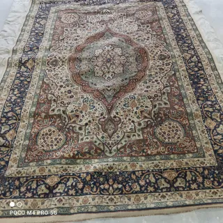 Tappeto vero Persiano Beige 200 X 250cm vera Lana.