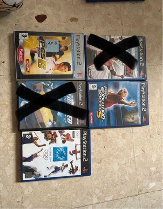 Lote 7 juegos PS2 (Deportes)