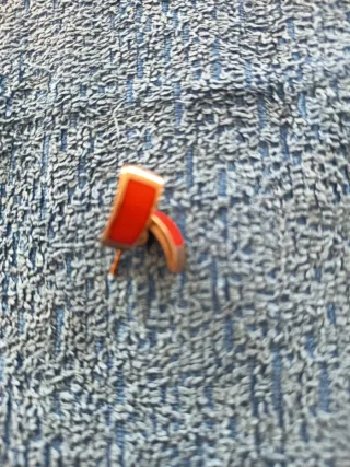 Pendientes de plata y coral