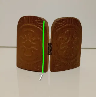 Icona sacra in legno