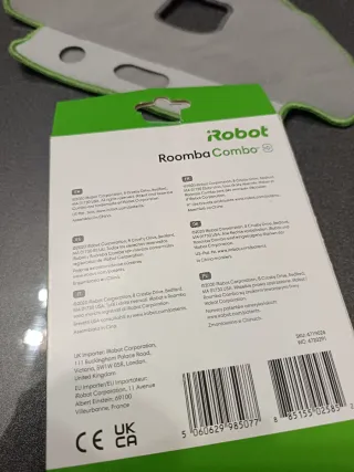 Panni lavaggio Roomba Combo