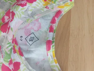 Vestido Verano Flores Manga Corta