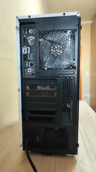 Ordenador Gaming MSI Negro/Blanco