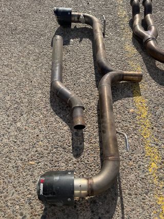 TRAMO FINAL + DOWNPIPE + COLAS AKRAPOVIC -FORD MK4