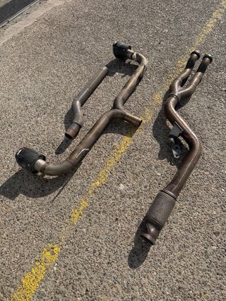 TRAMO FINAL + DOWNPIPE + COLAS AKRAPOVIC -FORD MK4