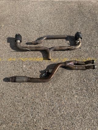 TRAMO FINAL + DOWNPIPE + COLAS AKRAPOVIC -FORD MK4