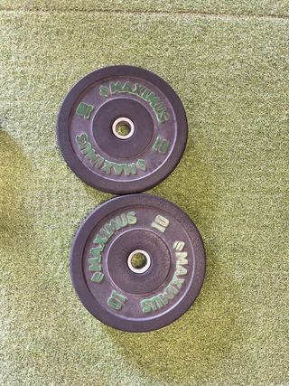 2 Discos de Pesas Maximus 10kg