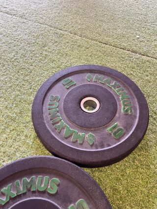 2 Discos de Pesas Maximus 10kg