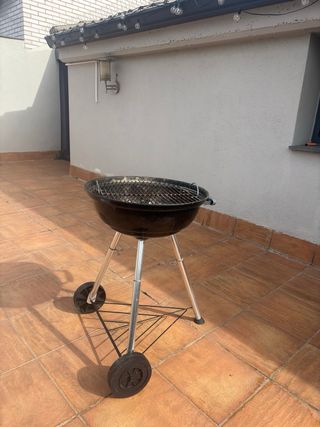 Barbacoa portátil negra