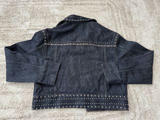 Chaqueta Zara Vaquera Tachuelas Oversize