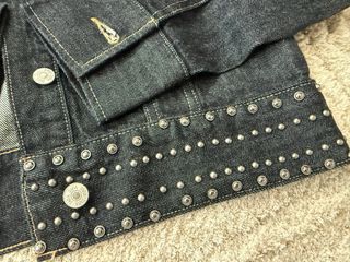 Chaqueta Zara Vaquera Tachuelas Oversize