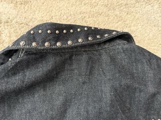 Chaqueta Zara Vaquera Tachuelas Oversize